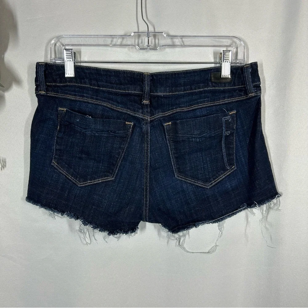 Fade To Blue | Cut Off Jean Shorts Dark Wash Blue Denim Women’s Size 31